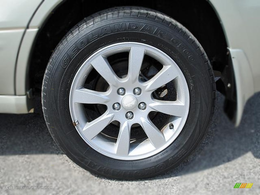 2005 Subaru Forester 2.5 XS Wheel Photo #50734002