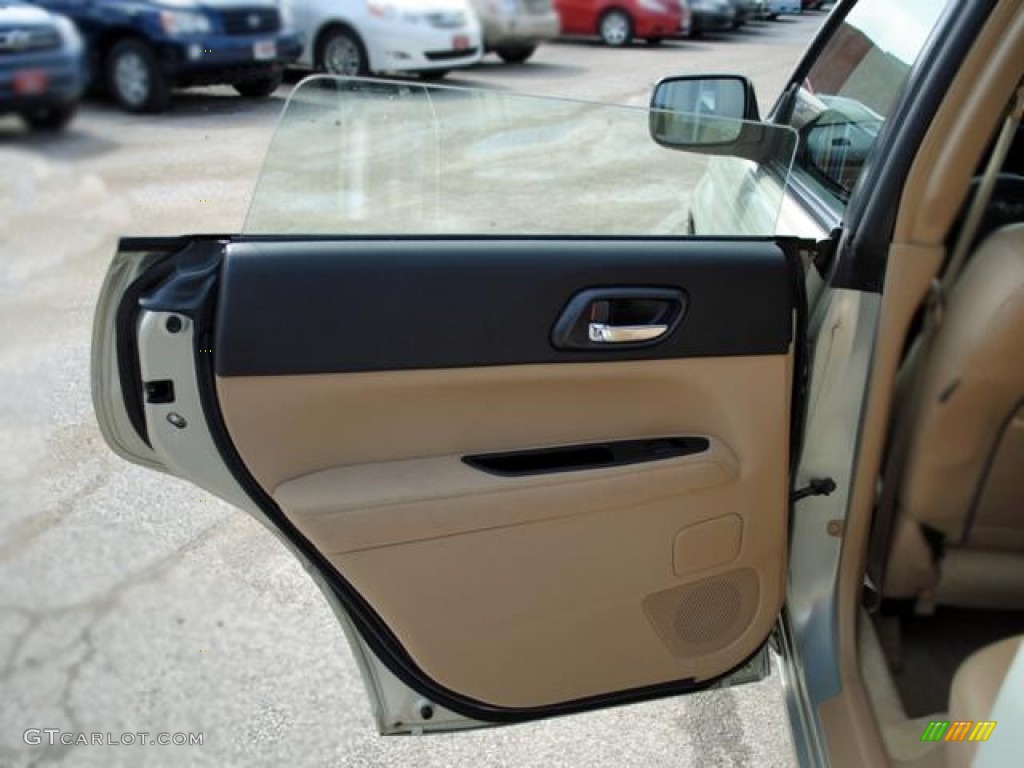 2005 Subaru Forester 2.5 XS Beige Door Panel Photo #50734092