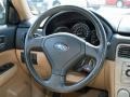 Beige 2005 Subaru Forester 2.5 XS Steering Wheel