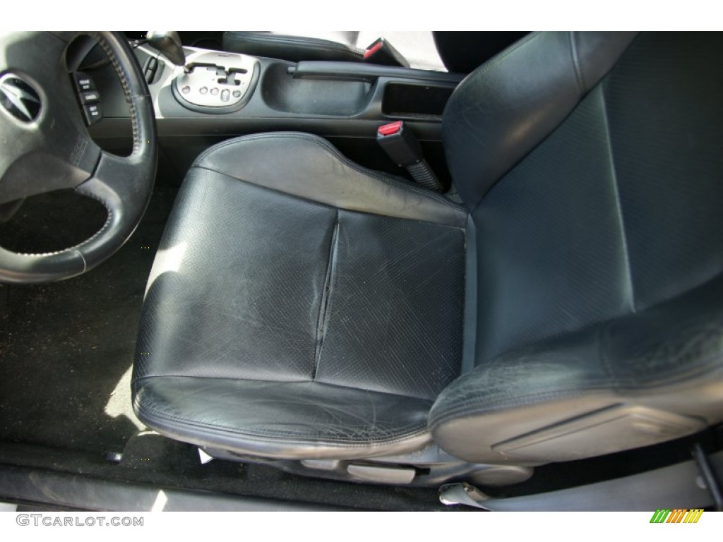 Ebony Black Interior 2002 Acura RSX Sports Coupe Photo #50734185