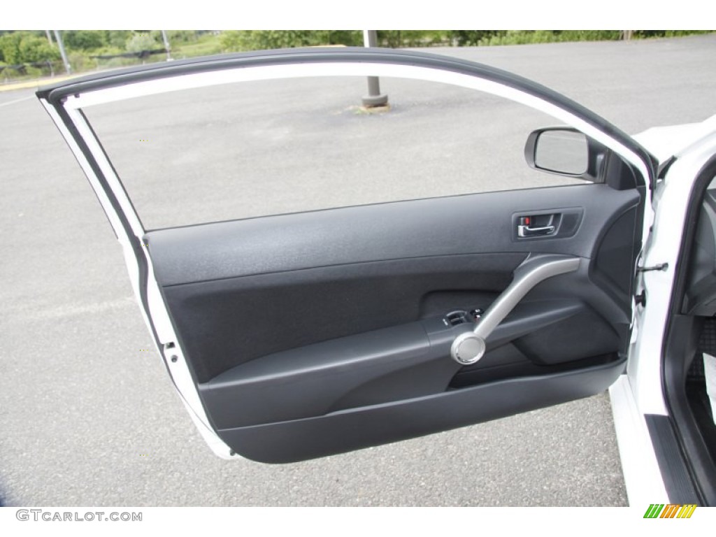 2008 Scion tC Standard tC Model Dark Charcoal Gray Door Panel Photo #50735043