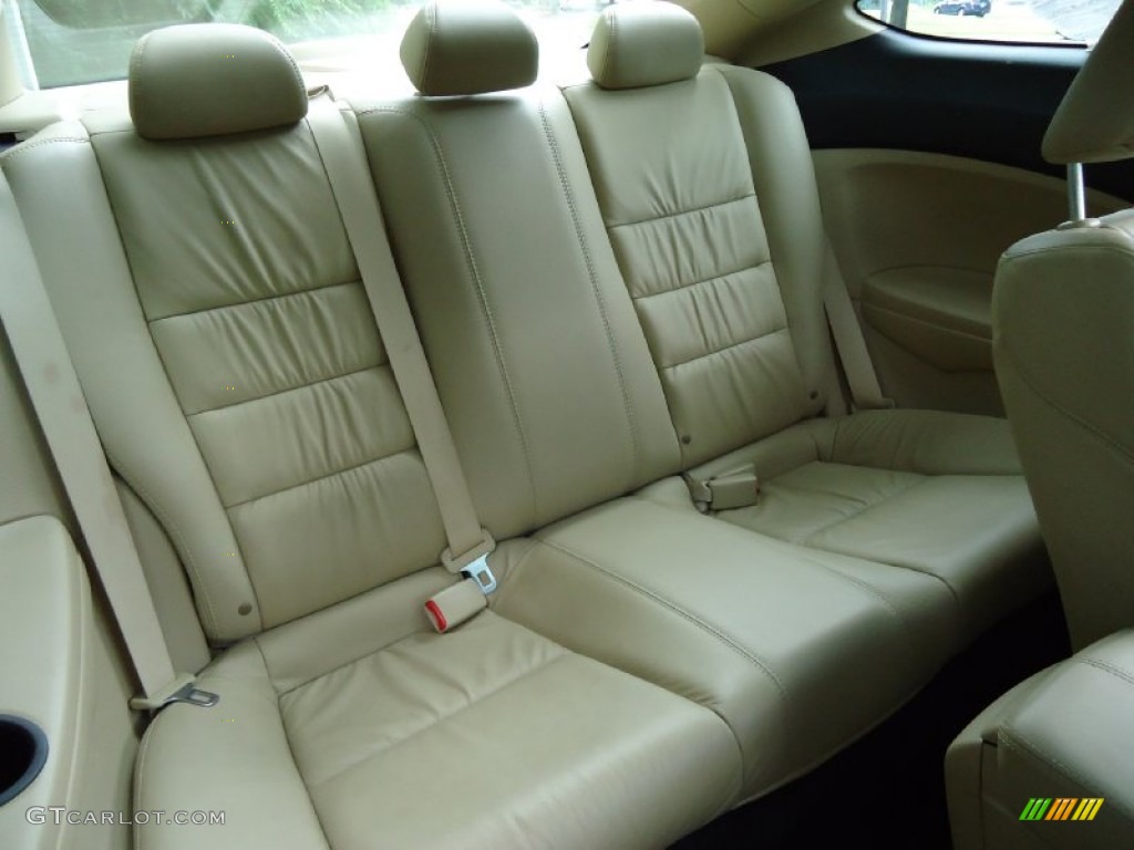 Ivory Interior 2009 Honda Accord EX-L V6 Coupe Photo #50735514