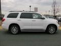 2008 Super White Toyota Sequoia Limited 4WD  photo #2