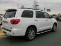 2008 Super White Toyota Sequoia Limited 4WD  photo #3