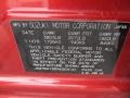 Info Tag of 2009 SX4 Crossover Technology AWD