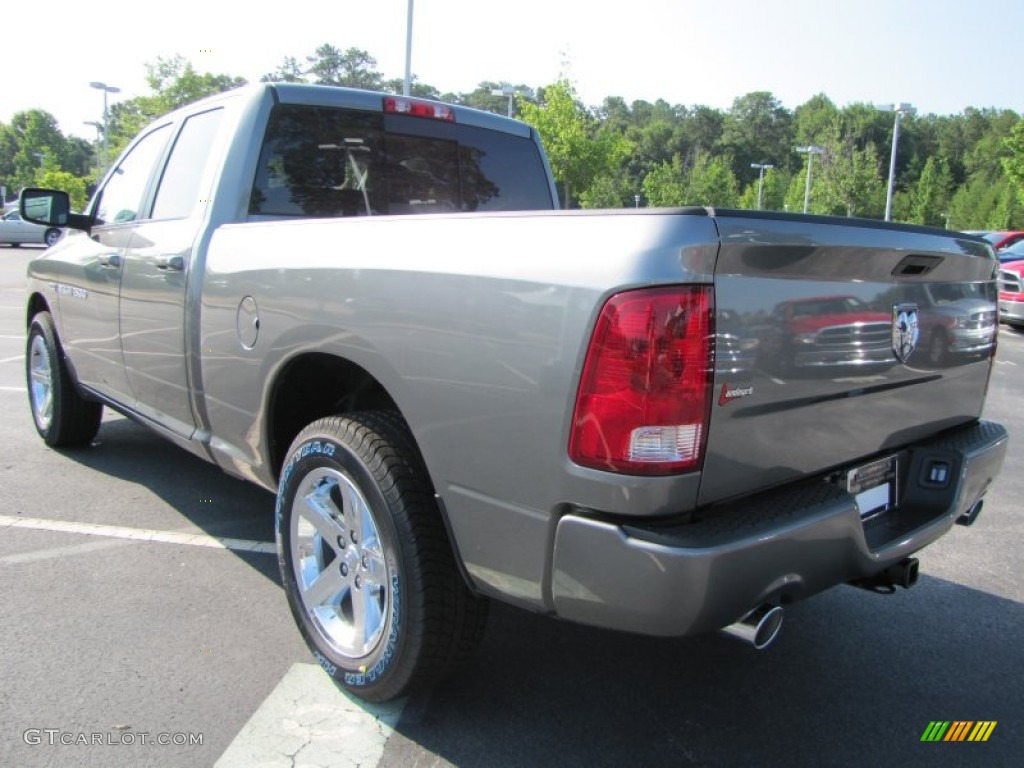 2011 Ram 1500 Sport Quad Cab - Mineral Gray Metallic / Dark Slate Gray photo #2