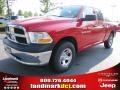 2011 Flame Red Dodge Ram 1500 ST Quad Cab  photo #1