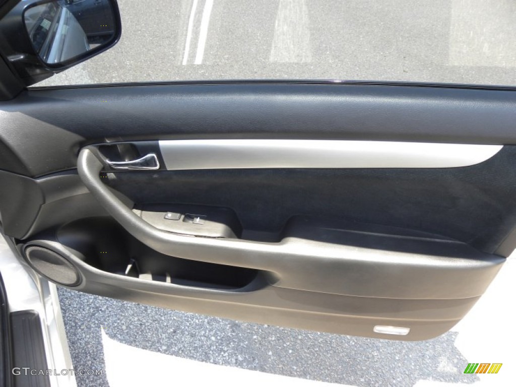 2006 Accord EX Coupe - Alabaster Silver Metallic / Black photo #10