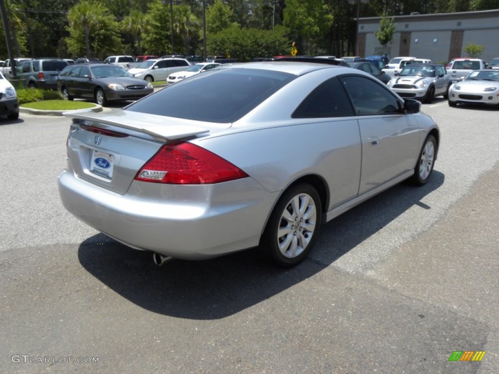 2006 Accord EX Coupe - Alabaster Silver Metallic / Black photo #12