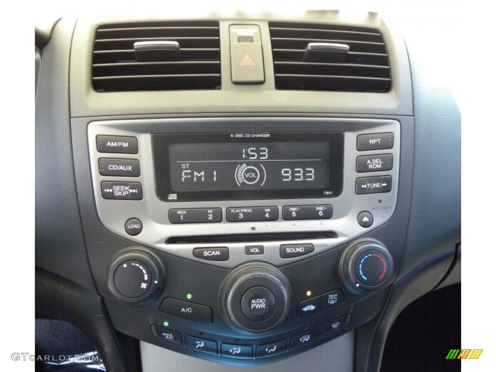 2006 Accord EX Coupe - Alabaster Silver Metallic / Black photo #20