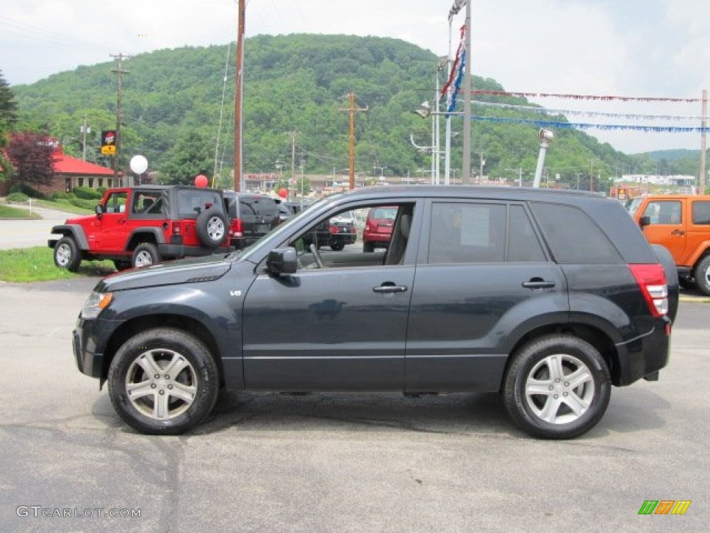 Black Pearl Metallic 2008 Suzuki Grand Vitara Luxury 4x4 Exterior Photo #50737569