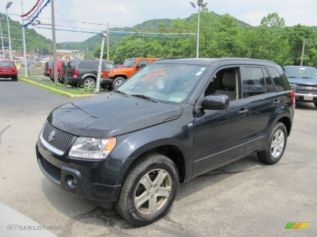 Black Pearl Metallic 2008 Suzuki Grand Vitara Luxury 4x4 Exterior Photo #50737587