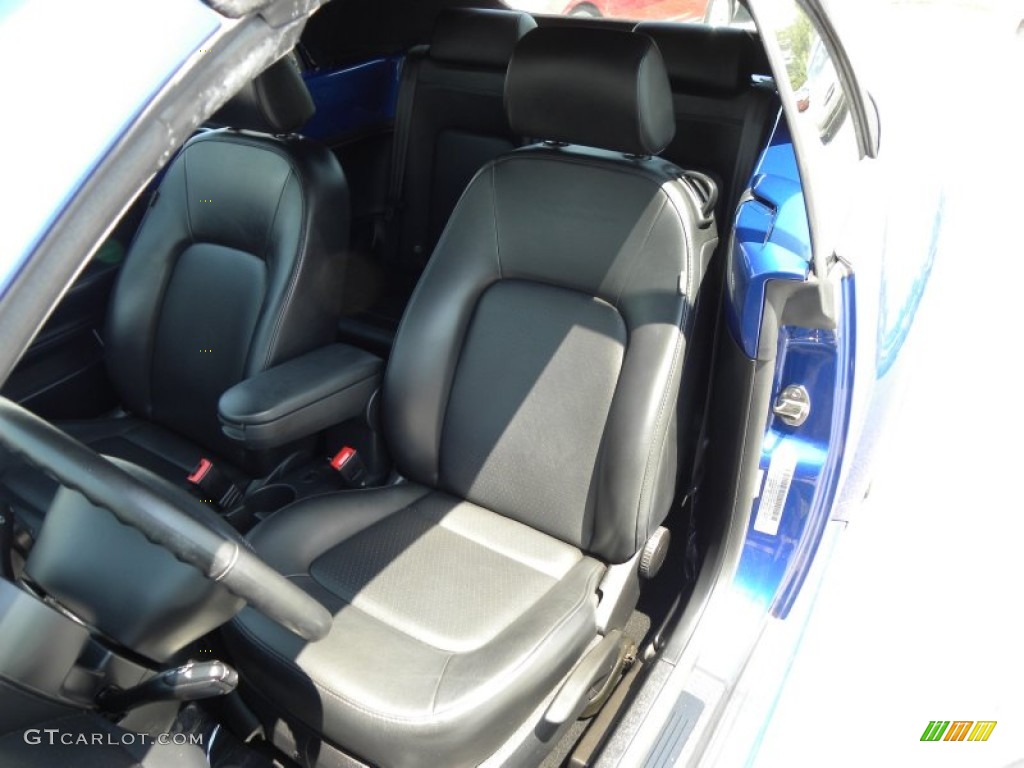 Black Interior 2008 Volkswagen New Beetle SE Convertible Photo #50737605