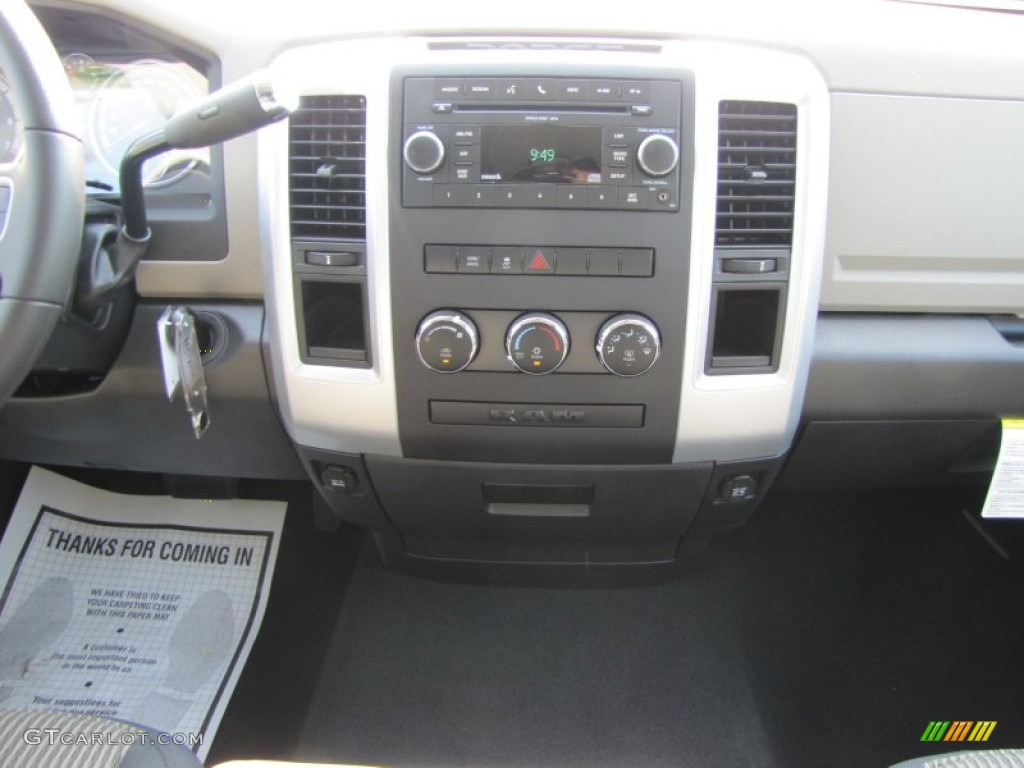 2011 Ram 1500 SLT Quad Cab - Deep Water Blue Pearl / Dark Slate Gray/Medium Graystone photo #10