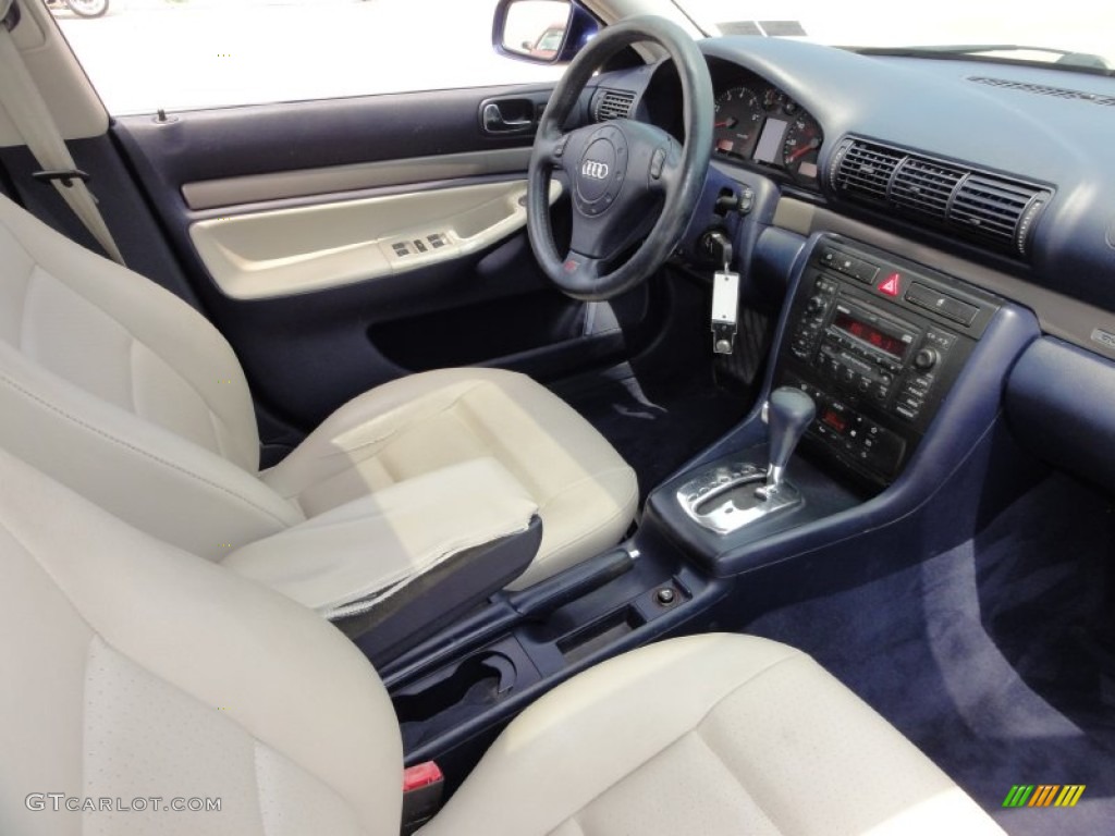 2001 A4 1.8T quattro Sedan - Santorin Blue Pearl Effect / Clay photo #18