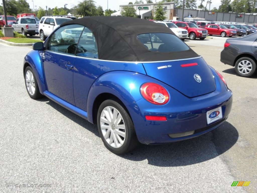 Laser Blue 2008 Volkswagen New Beetle SE Convertible Exterior Photo #50737757