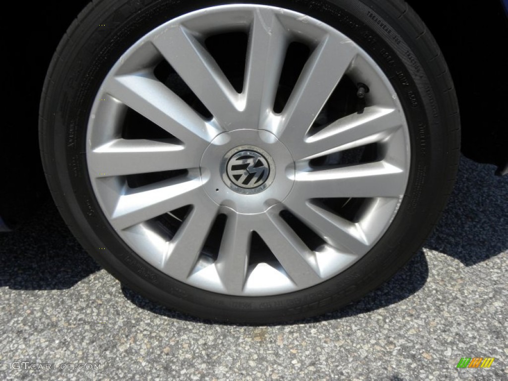 2008 Volkswagen New Beetle SE Convertible Wheel Photo #50737776