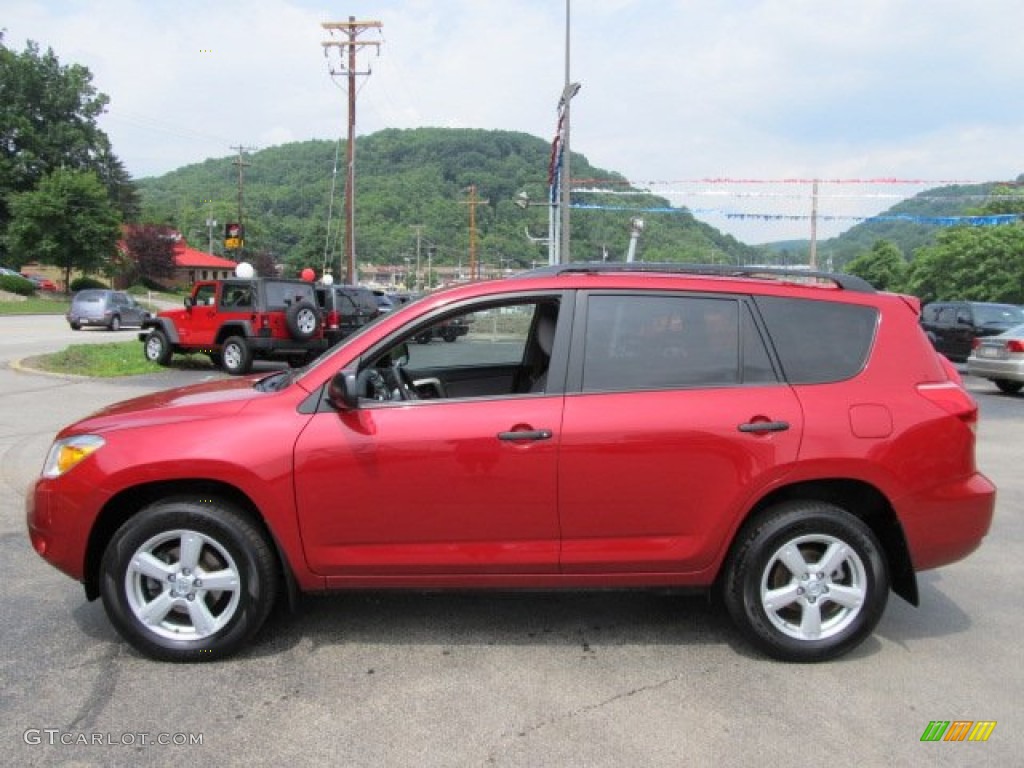 Barcelona Red Pearl 2008 Toyota RAV4 V6 4WD Exterior Photo #50737818