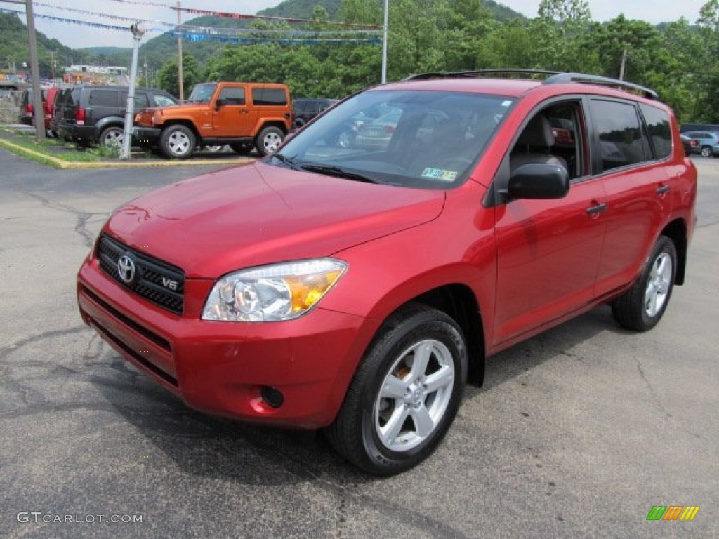 Barcelona Red Pearl 2008 Toyota RAV4 V6 4WD Exterior Photo #50737833