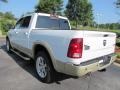 2011 Bright White Dodge Ram 1500 Laramie Longhorn Crew Cab 4x4  photo #2