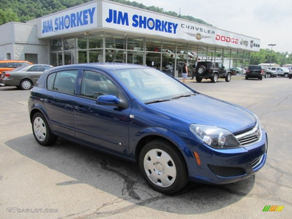 2008 Astra XE Sedan - Twilight Blue / Charcoal photo #1