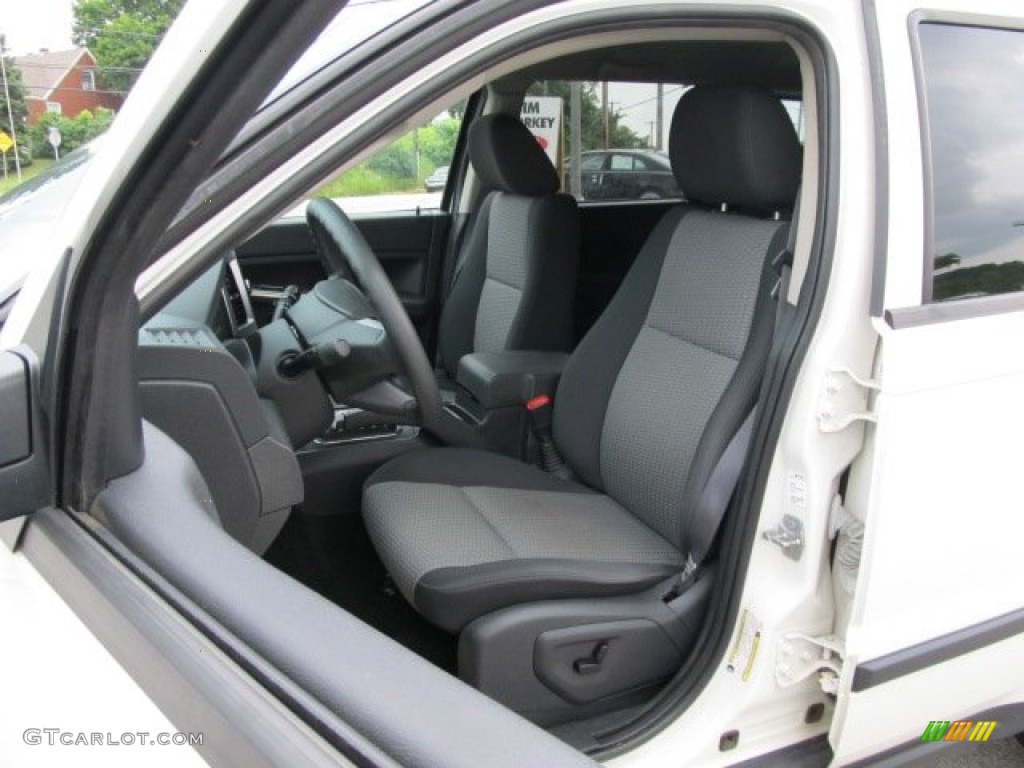 2008 Grand Cherokee Laredo 4x4 - Stone White / Dark Slate Gray/Light Graystone photo #9