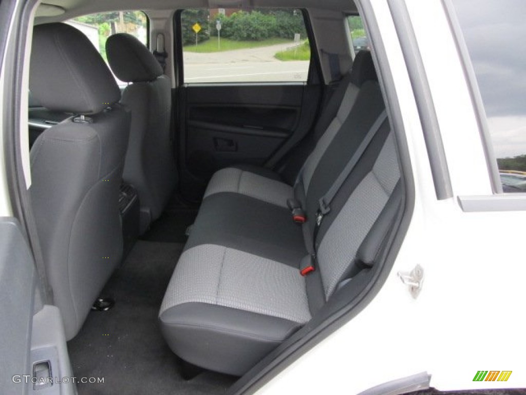 2008 Grand Cherokee Laredo 4x4 - Stone White / Dark Slate Gray/Light Graystone photo #13