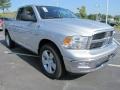 2011 Bright Silver Metallic Dodge Ram 1500 Big Horn Quad Cab  photo #4