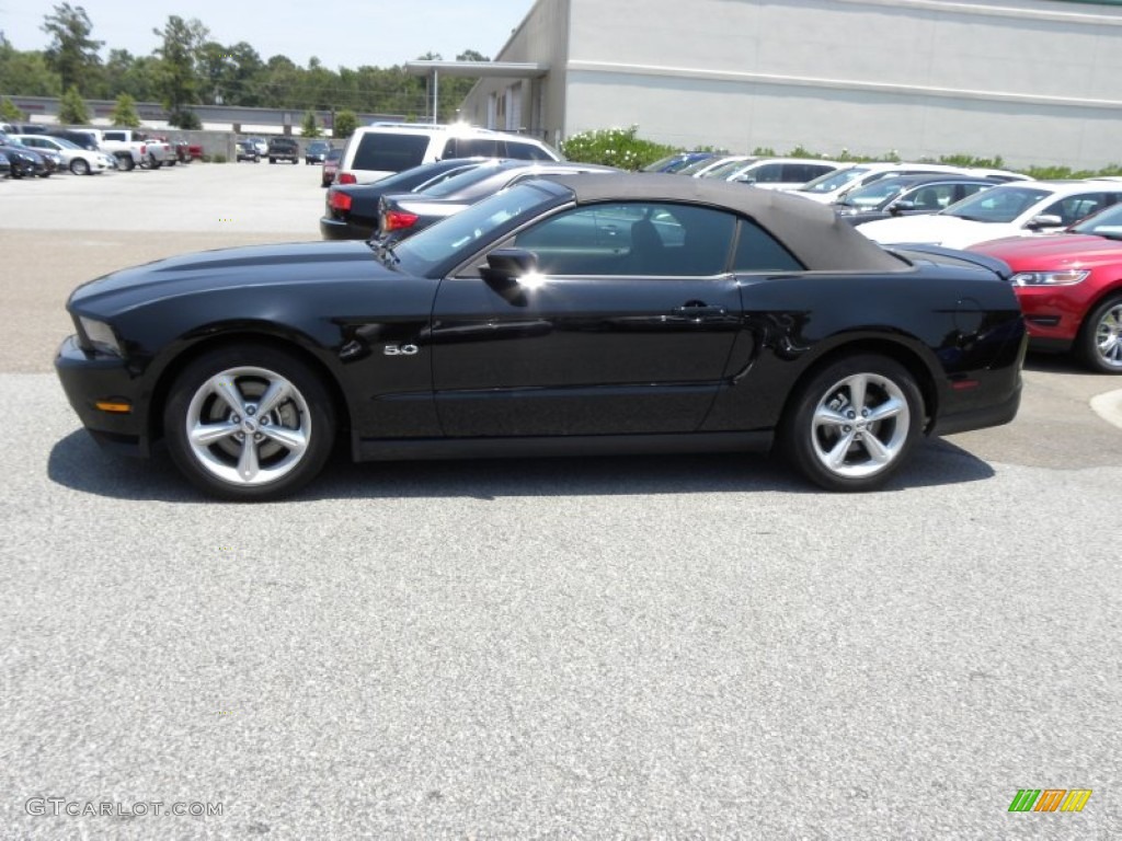 Ebony Black 2011 Ford Mustang GT Convertible Exterior Photo #50738823