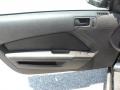 Charcoal Black 2011 Ford Mustang GT Convertible Door Panel
