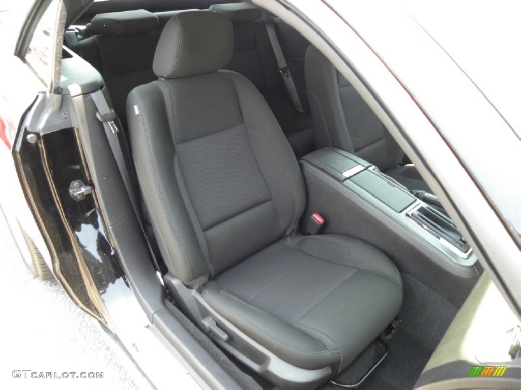 Charcoal Black Interior 2011 Ford Mustang GT Convertible Photo #50738901