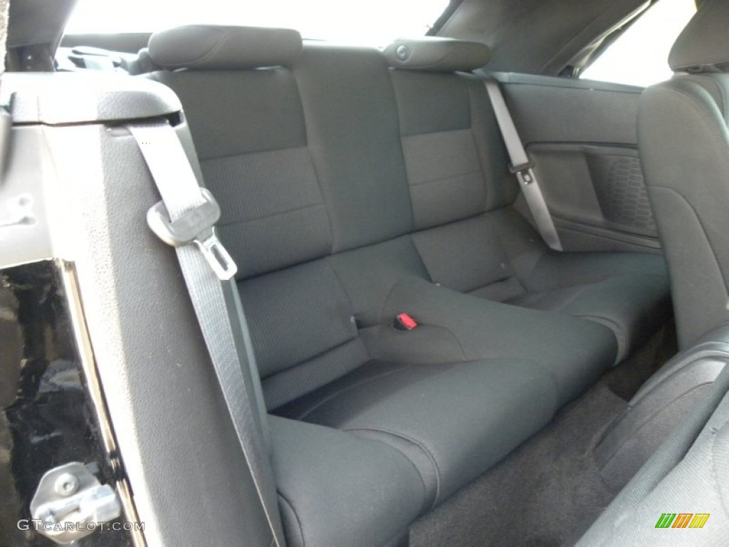Charcoal Black Interior 2011 Ford Mustang GT Convertible Photo #50738910