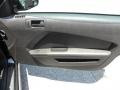 Charcoal Black 2011 Ford Mustang GT Convertible Door Panel