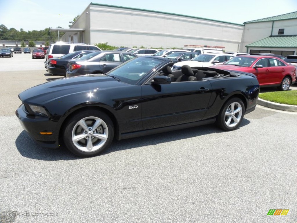 Ebony Black 2011 Ford Mustang GT Convertible Exterior Photo #50739090