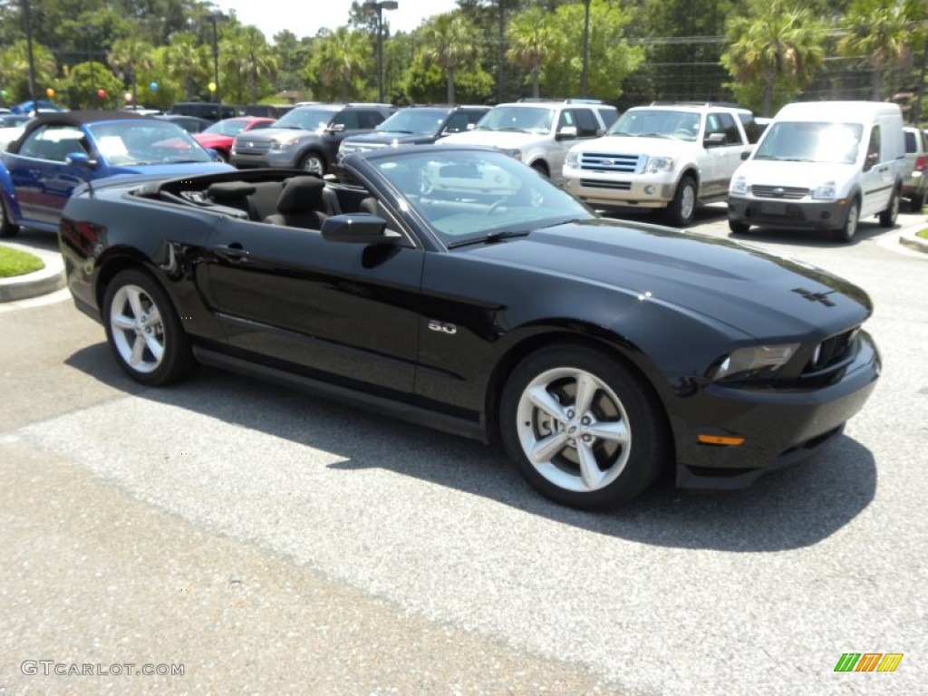 Ebony Black 2011 Ford Mustang GT Convertible Exterior Photo #50739138