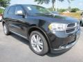 Brilliant Black Crystal Pearl 2011 Dodge Durango Crew Exterior