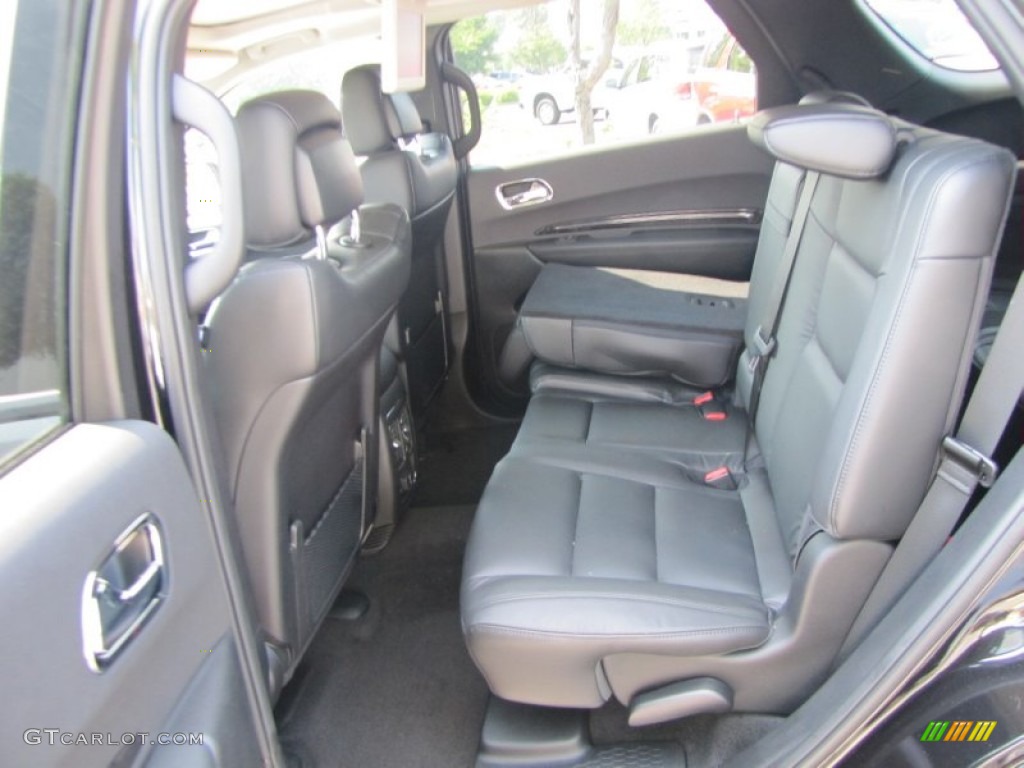 Black Interior 2011 Dodge Durango Crew Photo #50739447