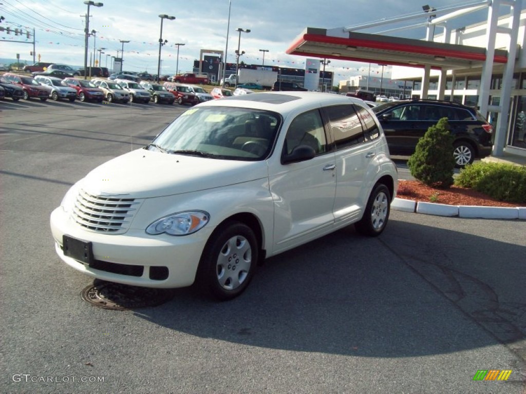 2007 PT Cruiser Touring - Cool Vanilla White / Pastel Slate Gray photo #1