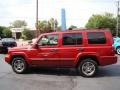 2006 Inferno Red Pearl Jeep Commander   photo #5