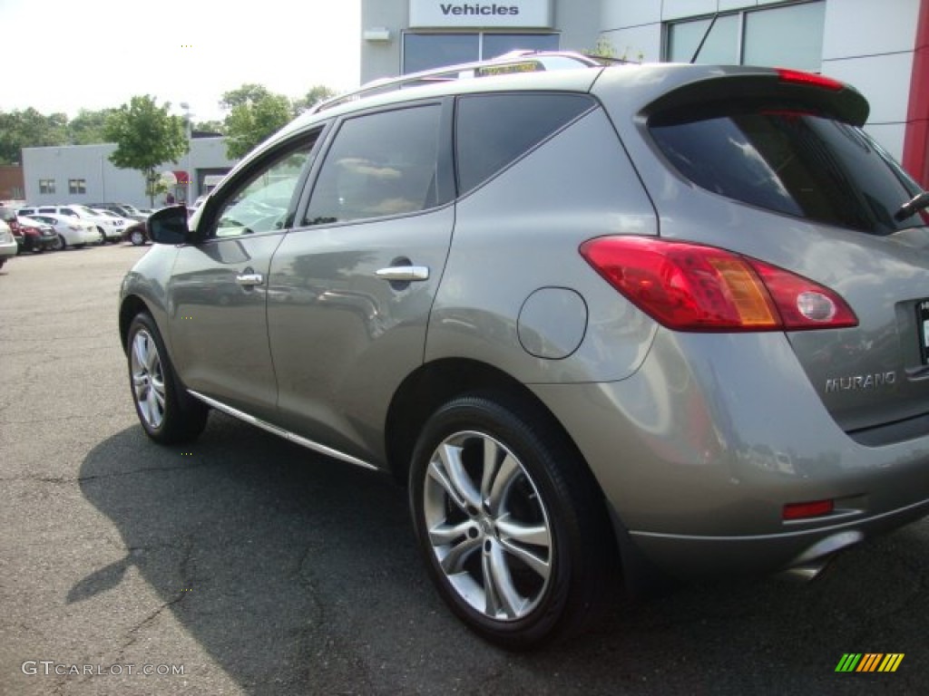 2009 Murano LE AWD - Platinum Graphite Metallic / Black photo #4