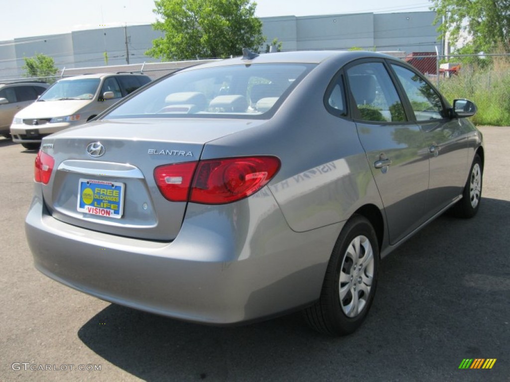 2010 Elantra GLS - Carbon Gray Mist / Beige photo #2