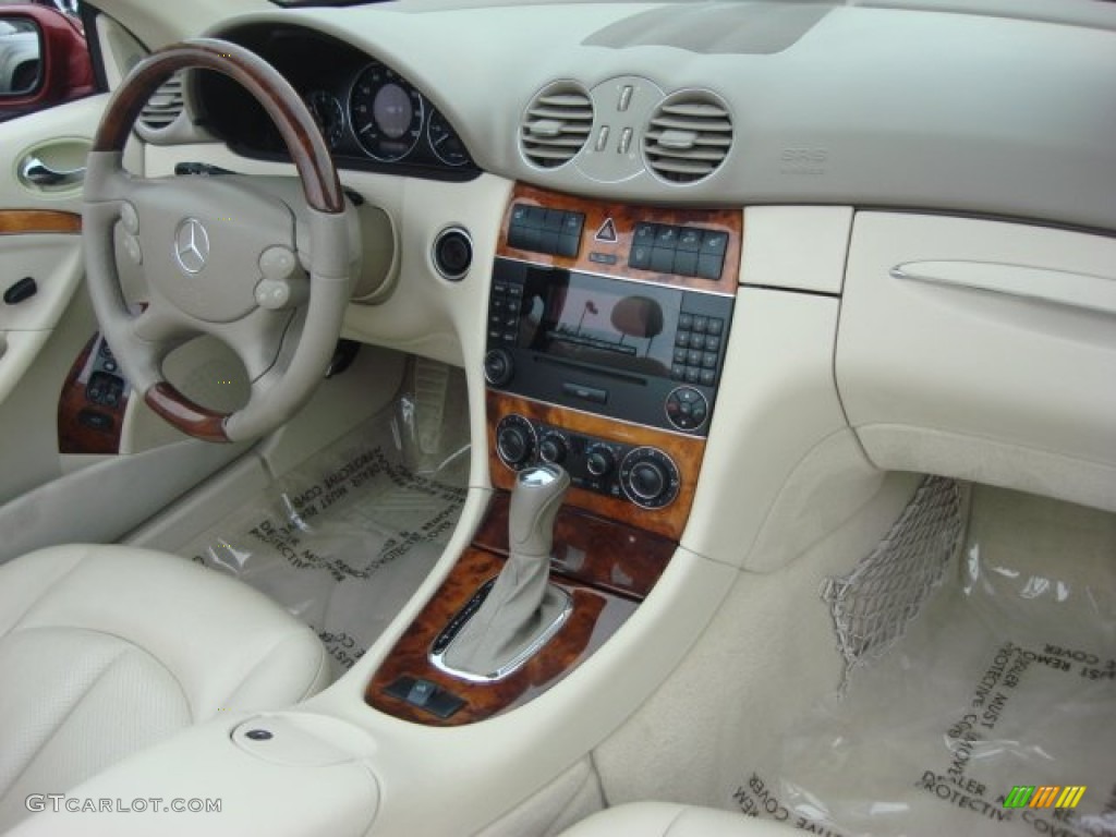 2005 Mercedes-Benz CLK 320 Cabriolet Sand Dashboard Photo #50742324