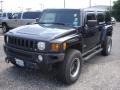 Black 2006 Hummer H3 Standard H3 Model Exterior