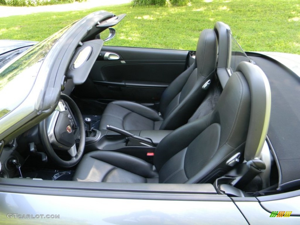 Black Interior 2005 Porsche Boxster Standard Boxster Model Photo #50742591