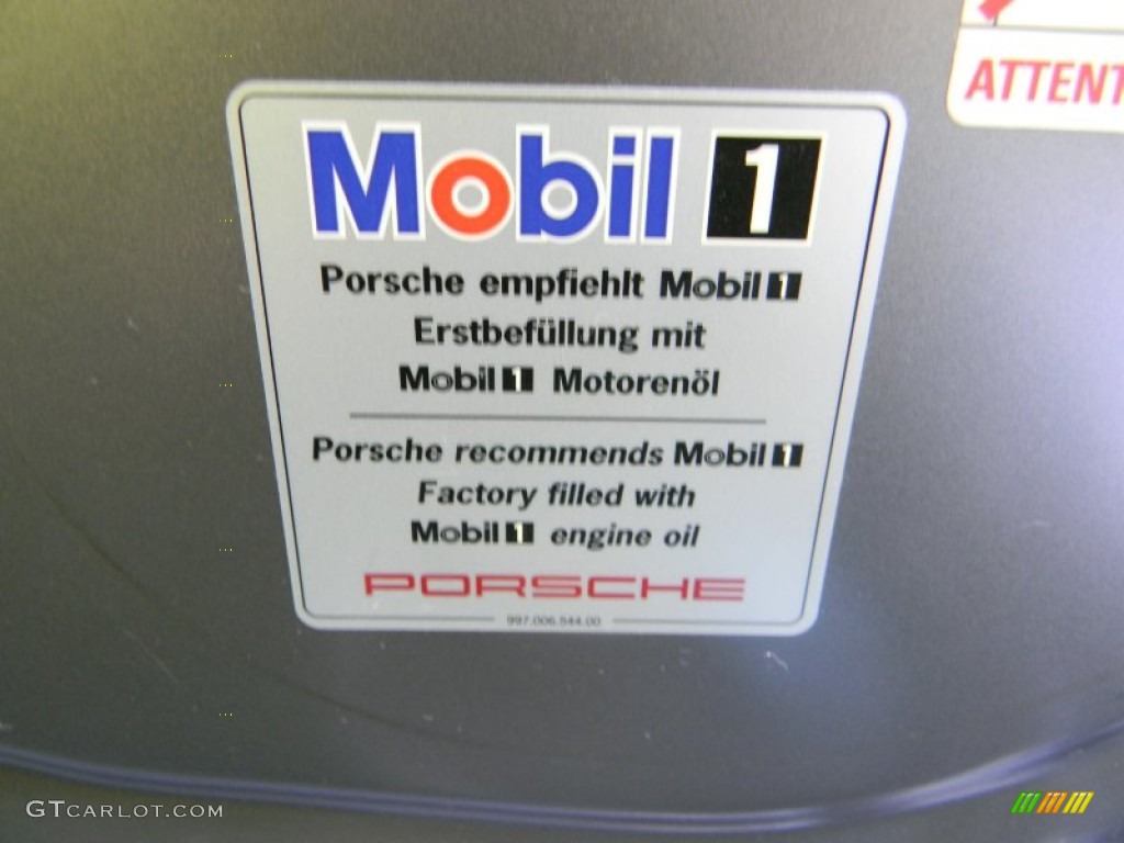 2005 Porsche Boxster Standard Boxster Model Info Tag Photos