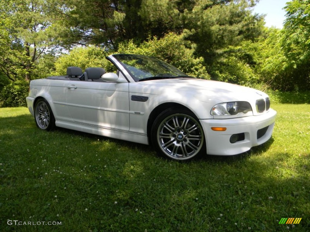 2003 M3 Convertible - Alpine White / Grey photo #1