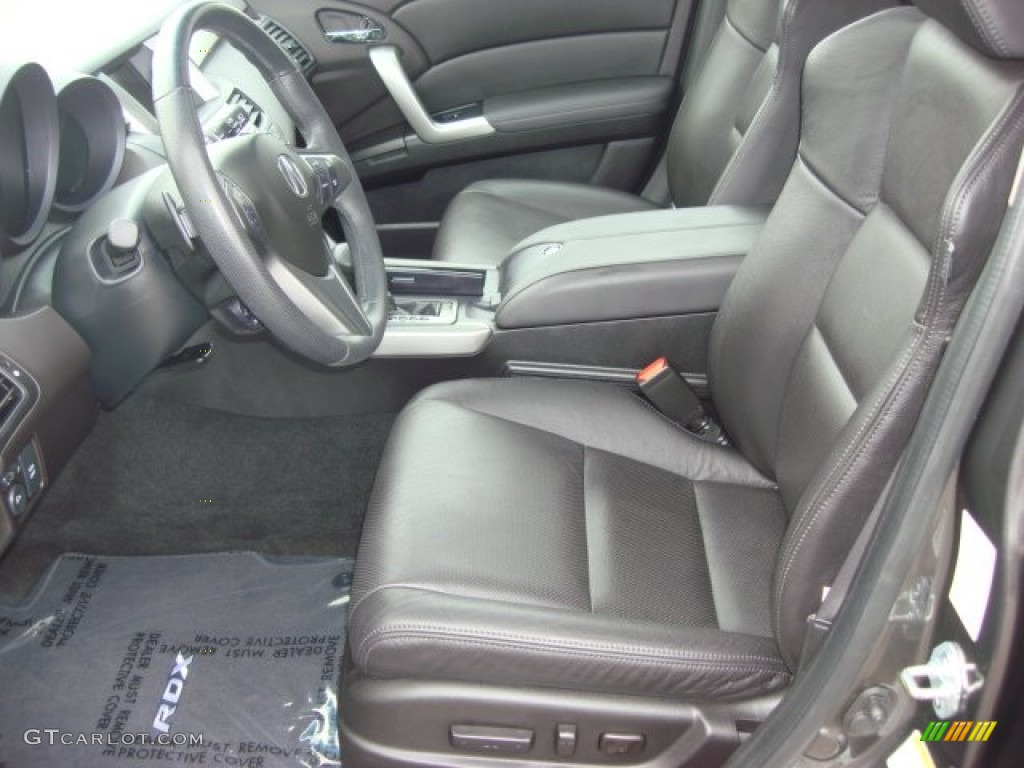 Ebony Interior 2010 Acura RDX Technology Photo #50743119