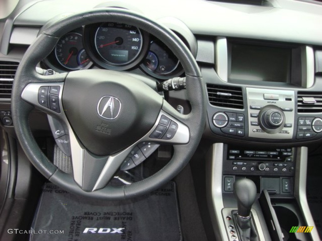 2010 Acura RDX Technology Ebony Dashboard Photo #50743164