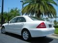 Alabaster White 2003 Mercedes-Benz C 240 Sedan Exterior