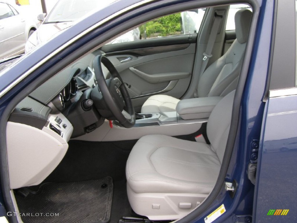 2009 CTS 4 AWD Sedan - Blue Diamond Tri-Coat / Light Titanium/Ebony photo #10